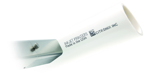 PrintheadwithPVCsample edit Printers for extrusion product coding