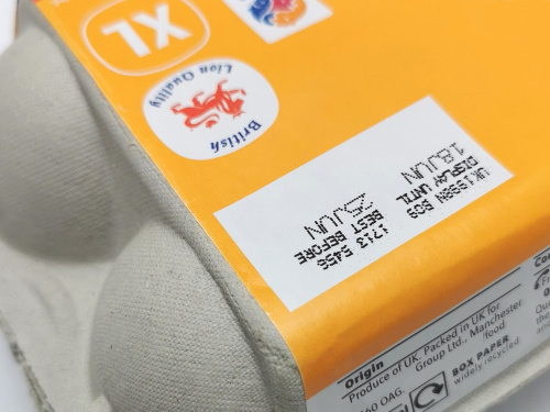 egg box edit Printing onto eggs