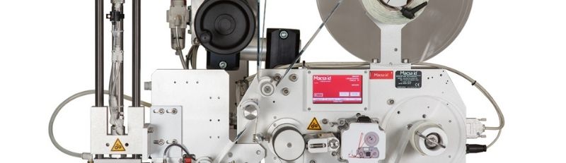 2 Industrial print and apply labellers