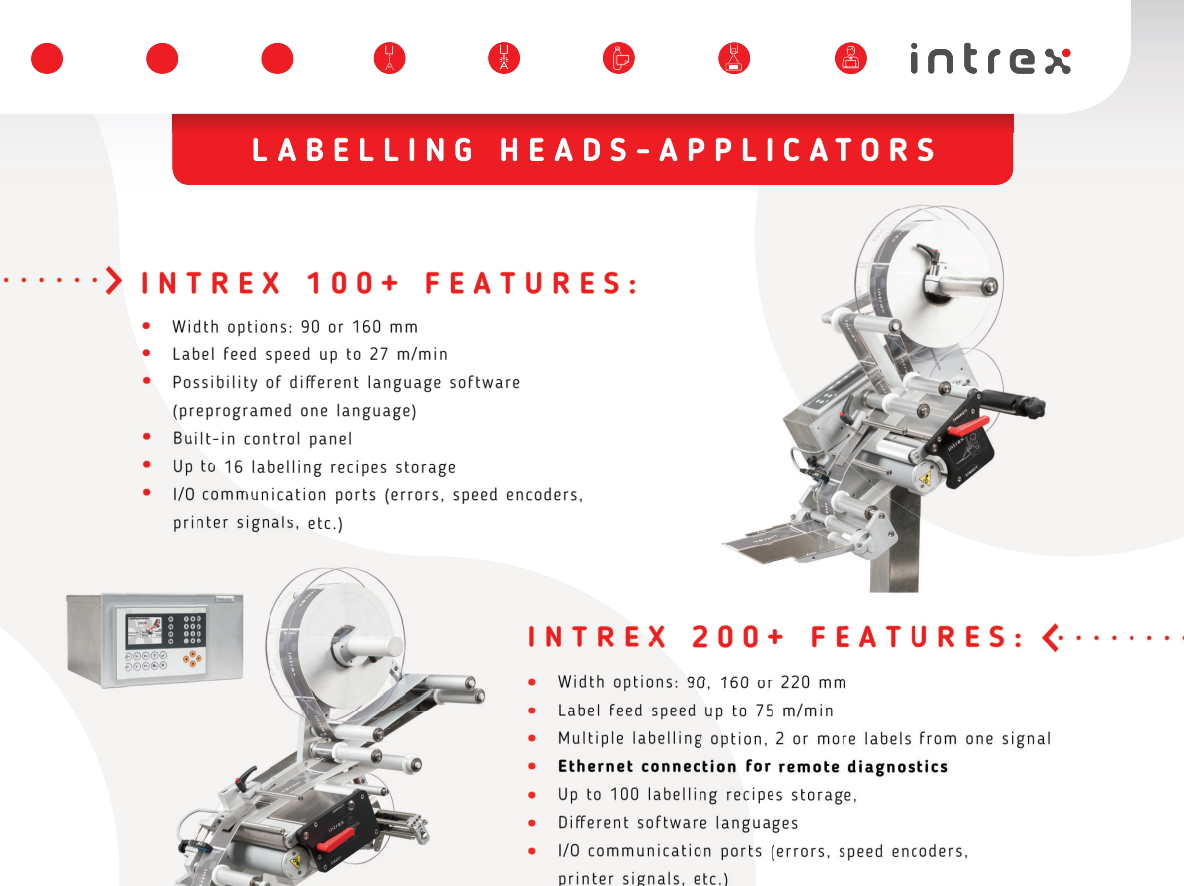 industrial label applicators