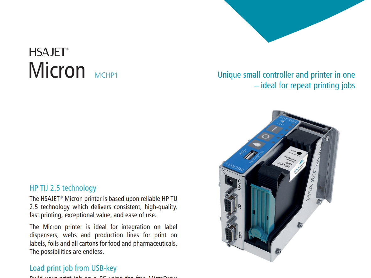 Citronix continuous inkjet printers